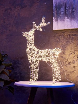Фигура световая FROSTY «Олень», 55x40х10, 720 LED, 220V, свечение тёплое белое