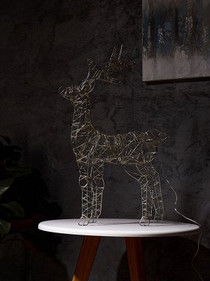 Фигура световая FROSTY «Олень», 55x40х10, 720 LED, 220V, свечение тёплое белое