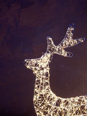 Фигура световая FROSTY «Олень», 55x40х10, 720 LED, 220V, свечение тёплое белое