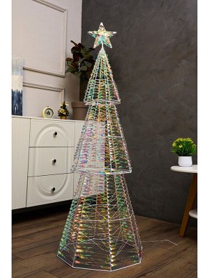 Фигура световая FROSTY «Елка», 150 см, 1440 LED, 220V, свечение тёплое белое