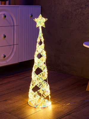 Фигура световая FROSTY «Елка», 80x20x20, 300 LED, 220V, свечение тёплое белое