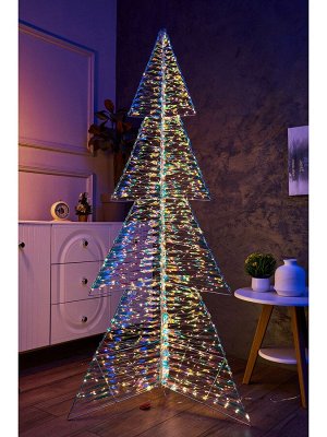 Фигура световая FROSTY «Елка», 85x85x180, 1440 LED, 220V, свечение тёплое белое