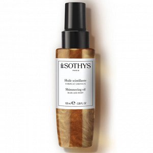 Сотис Мерцающее масло-спрей для тела и волос, 100 мл (Sothys, Sun Care)