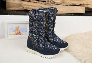 Сапоги детские KB612BL Blau Синий KING BOOTS Германия