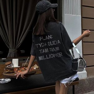 Футболка женская, хлопок