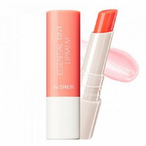 Увлажняющий оттеночный бальзам-тинт для губ персиковый Saemmul Essential Tint Lipbalm CR01