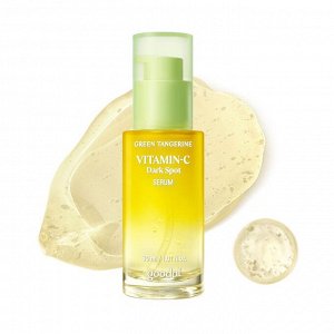 Goodal Осветляющая сыворотка против пигментации Green Tangerine Vita C Dark Spot Care Serum