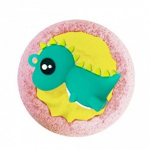 Шипучая соль для ванн Чаша с пеной и игрушкой "Happyki", 130г