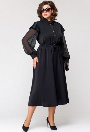 Платье EVA GRANT 7168 чёрный