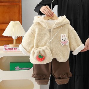 Комплект детский: кофта + брюки, утепленный