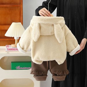Комплект детский: кофта + брюки, утепленный