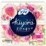 UNICHARM Kiyora - ежедневки с нежным ароматом розы 72 шт