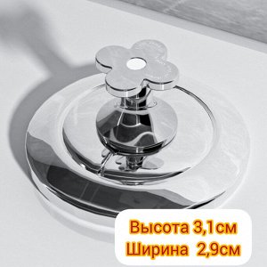 Кнопка слива для смывного бачка унитаза, 1шт