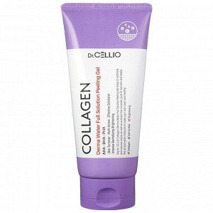 Пилинг-гель с коллагеном Collagen Derma Water Full Solution Peeling Gel