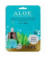 E`kel Маска-салфетка для лица &quot;Алоэ&quot; / ALOE Ultra Hydrating Essence Mask