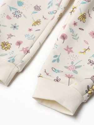 Костюм: толстовка и брюки Крошка Я Flower.
