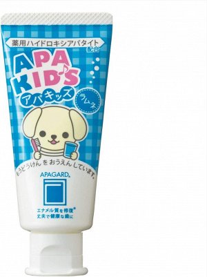 APAGARD Apa Kids Gel - детская паста для чистки зубов со вкусом лимонада