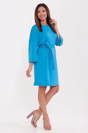 #74001 Платье Голубой