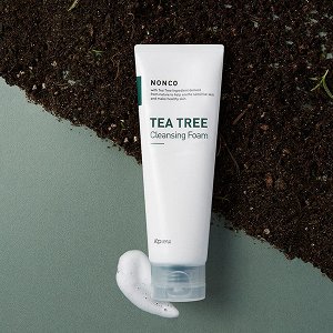 A’Pieu A&#039;Pieu Nonco Tea Tree Cleansing Foam Успокаивающая пенка для  умывания 130 мл