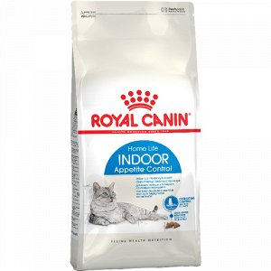 Royal Canin д/кош Indoor Appetite Contr д/домаш 400гр (1/12)