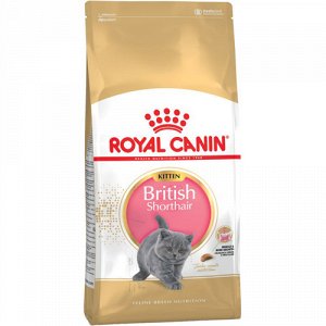 Royal Canin д/котят Kitten British д/британ короткош 400гр (1/12)