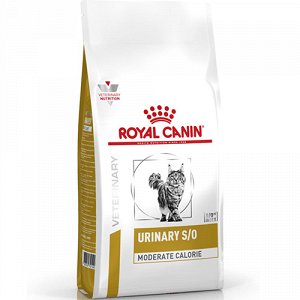 Royal Canin д/кош Vet Urinary S/O Mod.Calorie урология/мкб 1,5кг (1/6)