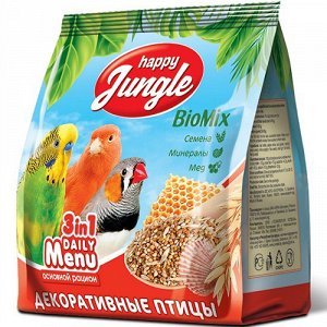Happy Jungle Корм д/птиц Унивесал 350гр