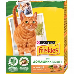 Friskies д/кош домашних Курица/Овощи 300гр (1/10)