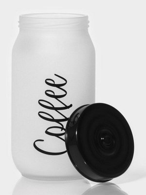 Банка стеклянная для сыпучих продуктов Herevin Coffee, 1 л
