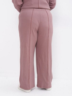 Брюки в рубчик BB01802PUR64