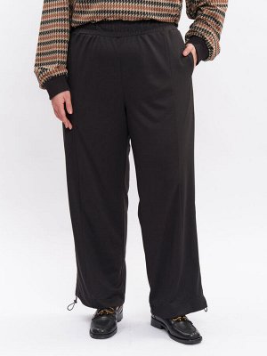 Брюки из плотного трикотажа BB11006BLK01