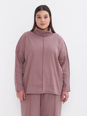 Водолазка в рубчик VD45002PUR64