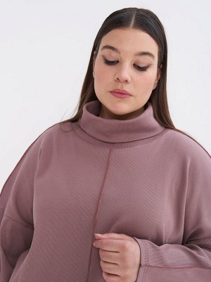 Водолазка в рубчик VD45002PUR64