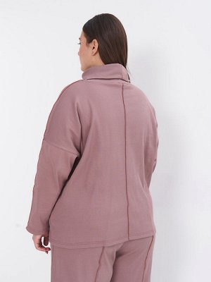 Водолазка в рубчик VD45002PUR64