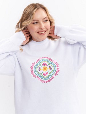 Свитшот с начесом SV02521WHT02