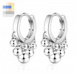 Серьги  из стерлингового серебра