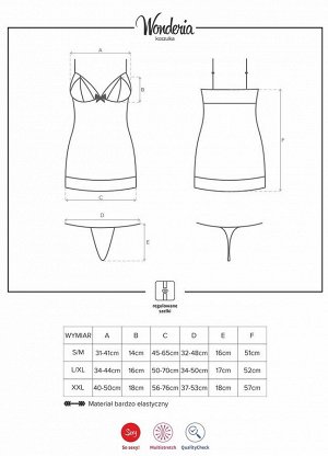 WONDERIA Chemise Сорочка