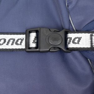 Попона для больших собак, мембранная ткань, размер 3XL (ДС 51, ОШ 50, ОГ 67-75 см), синяя