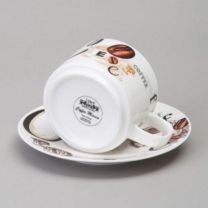 Кофейный набор lefard "coffee mania" на 2 пер. 4 пр. 180 мл
