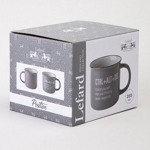 КРУЖКА LEFARD ""POSITIVE"" 355МЛ