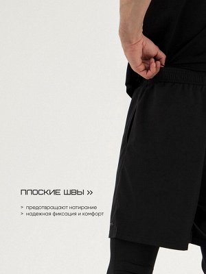 Шорты мужские Resport, 54, чёрные, базовые