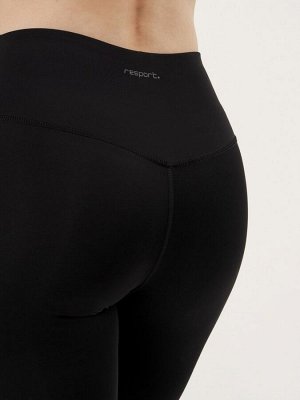 Легинсы женские Resport, 44, чёрные, базовые