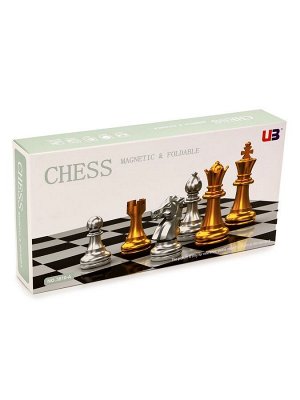 Магнитные шахматы «Классика», пластиковая доска и фигуры, 25x25 см