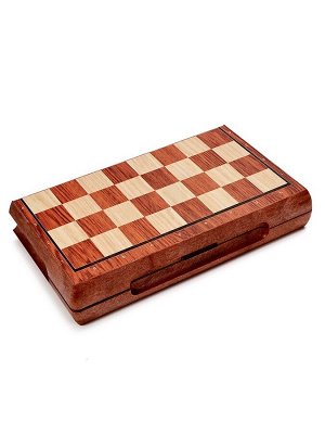 Шахматы «Классические», компактные 25x22 см, комплект доска и фигуры, пластик