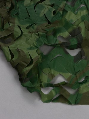 Маскировочная сеть 3 х 6 м, одинарная, светло-зеленый, коричневый