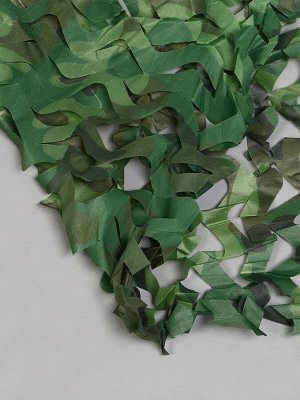 Сетка маскировочная, 5x2 м, одинарная, светло-зелёная, коричневая, Greengo