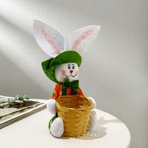 Подставка для цветов, на 1 горшок, d = 7,5 см, h = 7,5 см, «Заяц»