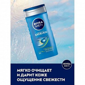 Гель-уход для душа Arctic Ocean 2 в 1 для мужчин 250 мл