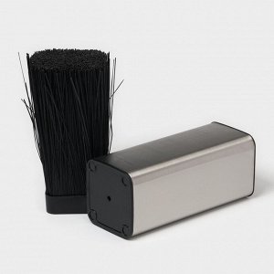 Подставка для ножей с наполнителем Magistro «Металлик», 22.5x9.5x9.5 см, серебристая