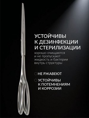 Ножницы маникюрные «Premium», прямые, широкие, 9 см, на блистере